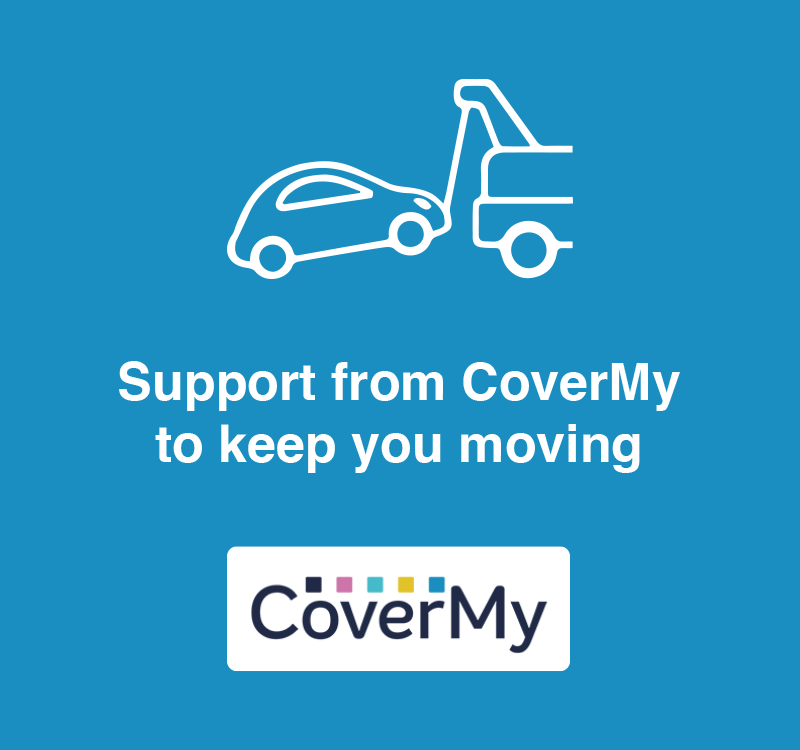 Support from CoverMy to keep you moving